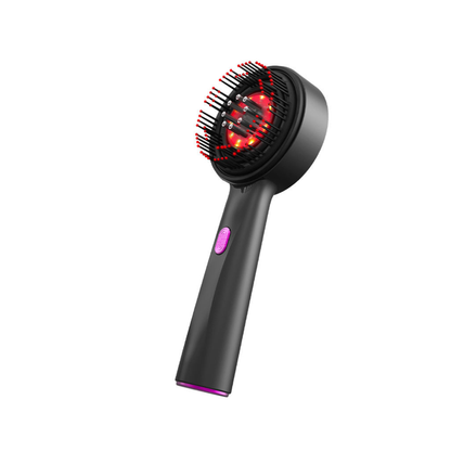 Vibrating Scalp Brush – Red Light Hair Growth & Care