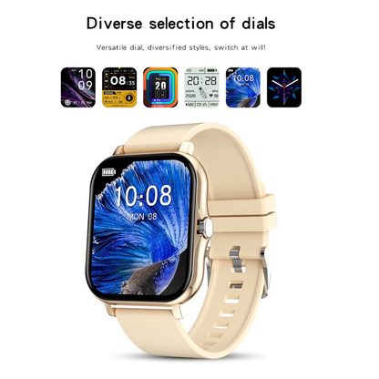 Smart Fitness Watch – Heart Monitor, Music & Bluetooth Calls (1.83")