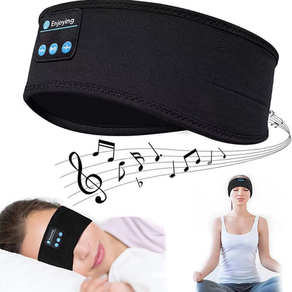 Sleep Mask with Bluetooth Headphones