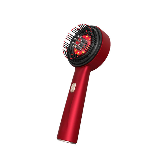 Vibrating Scalp Brush – Red Light Hair Growth & Care
