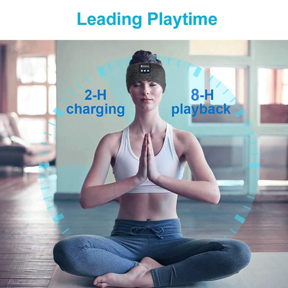 Sleep Mask with Bluetooth Headphones