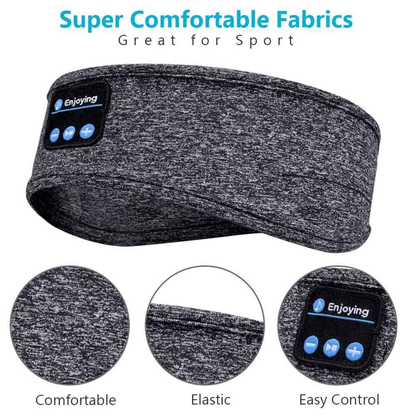 Sleep Mask with Bluetooth Headphones